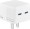 Insigniaô - 35W Wall Charger with 2 USB-C Ports for Smartphones, Tablets and More - White