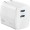 Insignia� - 35W Foldable Compact Dual USB-C Port Wall Charger for iPhone, iPad, MacBook Air, Samsung Smartphones, Tablets and More - White