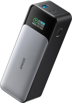 Anker - Power Bank (24000mAh, 140W, 3-Port) - Black