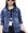 ASHER FASHION Denim Jackets Girl Denim Jackets Classic Basic Button Down Coat Girls