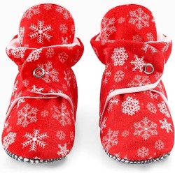 Ella Bonna Baby Booties Organic Cotton Muslin Newborn Baby Slippers Baby Boy Booties