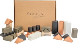 Wooden Building Blocks for Toddlers - Kids Stacking Blocks