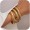 Gold Bangles for Women Chunky Stretch Bangles Bracelets Set