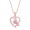 GIVA 925 Silver Rose Gold 18k Gold Plated Music Love Pendant