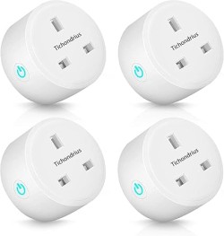Smart Outlet Plug Socket Compatible with Alexa