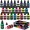 28-Color Airbrush Paint Set (30 ml) � Water-Based Acrylic