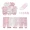 2023 Cotton Solid Newborn Baby Sets Unisex Bodysuits+Pants+Hats+Gloves Baby Girl Boy Clothes Short Sleeve Roupas de bebe