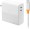 Insigniaô - 140W Dual Port USB-C Compact Wall Charger Kit for MacBook Pro 16î, Smartphone, and Tablet - White