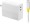 Insigniaô - 100W Dual Port USB-C Foldable Compact Wall Charger Kit for MacBook Pro, Smartphone, and Tablet - White