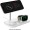Best Buy essentials� - 3-in-1 7.5W Magnetic Wireless Charger with Apple Watch Charger Holder for iPhone + Apple Watch + AirPods - White